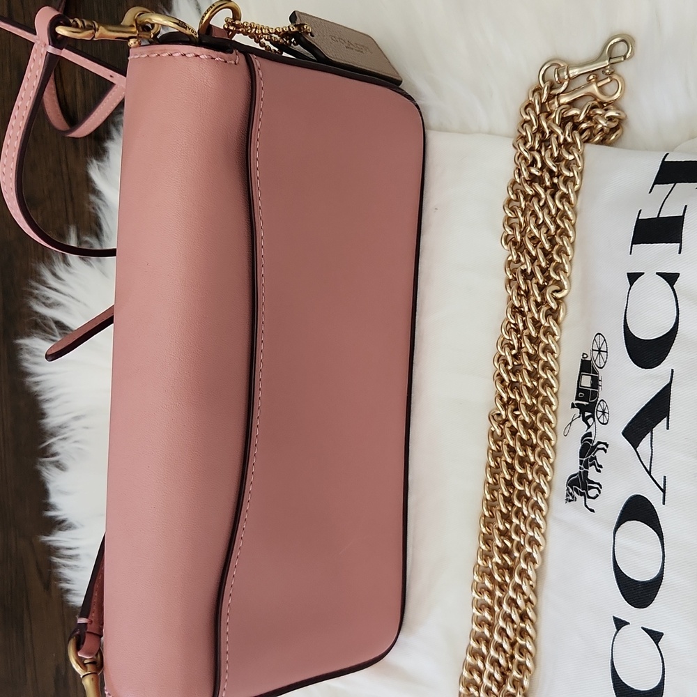 Coach Custom Tea Rose Dinky Peony Pink - Picture 3 of 16